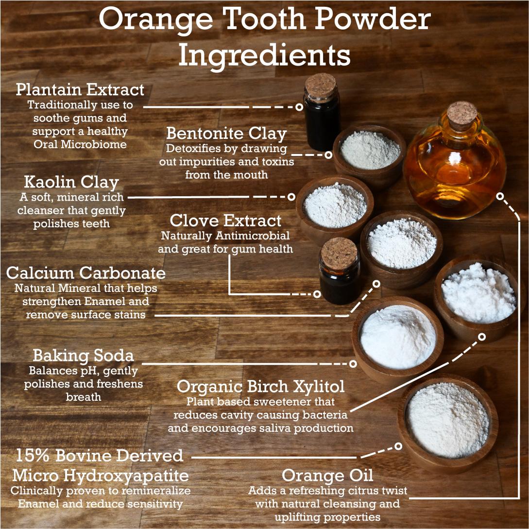 KYNTERRA'S Natural Remineralizing Hydroxyapatite Tooth Powder, Natural Toothpaste Alternative Oral Whitening