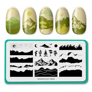 Skyline Summit (M603) - Nail Stamping Plate