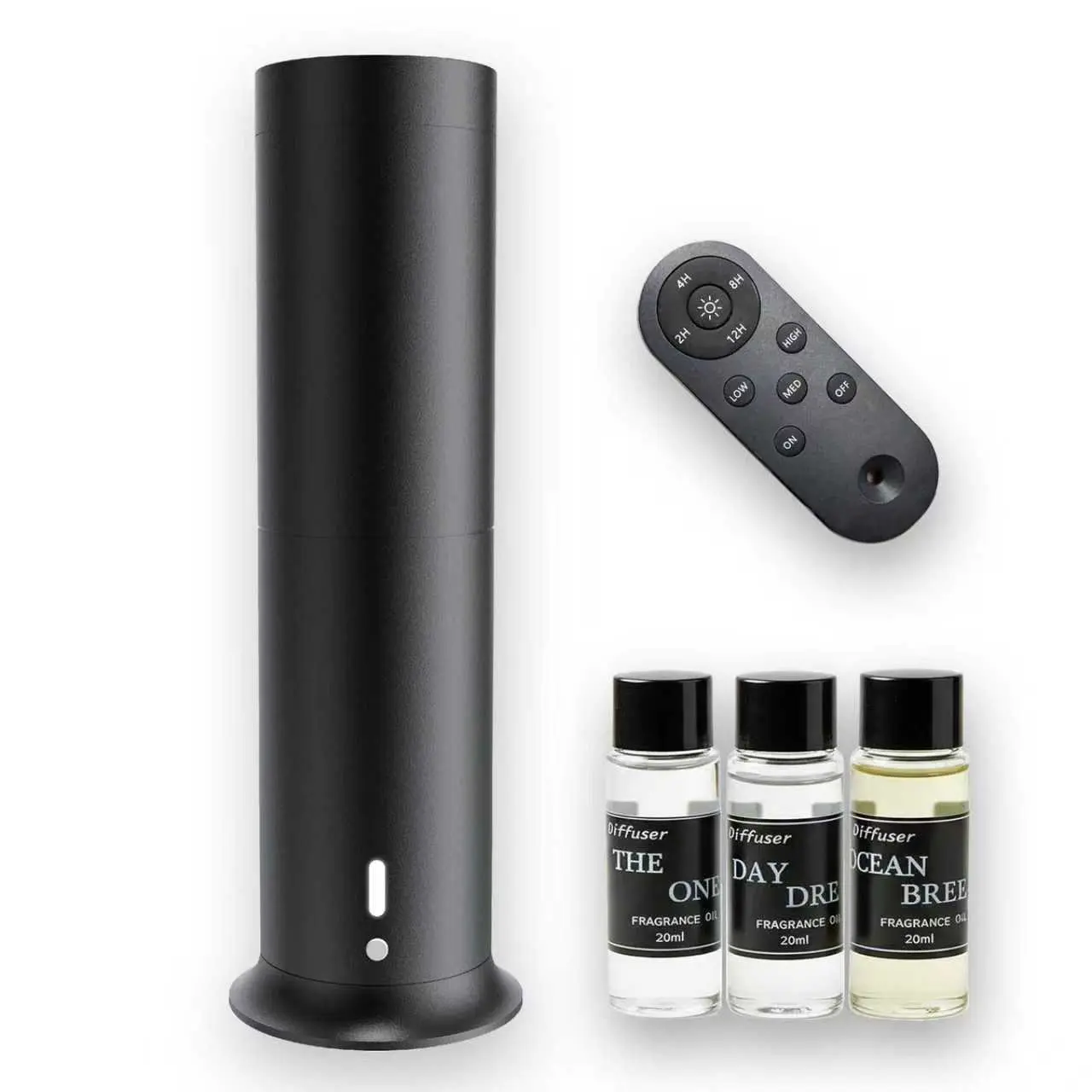 Hotel-Grade Aroma Freshener Fragrance Diffuser Set - Includes 3 x 20ml Essential Oils, Covers Up to 600 Sq Ft, Home-Use Scent Diffuser for Sophisticated Atmosphere