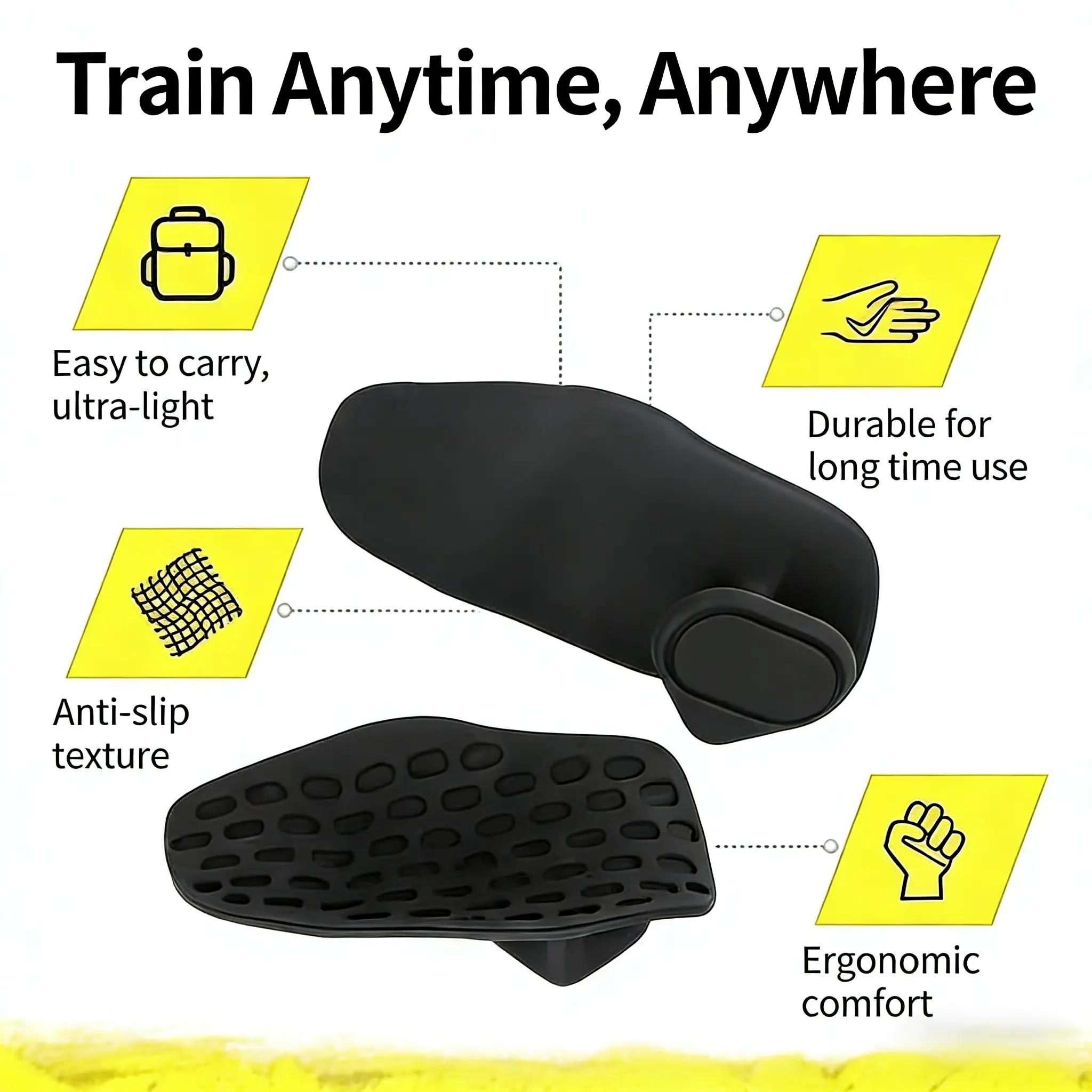 Unisex Eco-Friendly Anti-Slip Silicone Fitness Gloves - 1 Size, Lightweight, Durable Palm Pad Protection, Comfortable & Secure Grip, Ergonomic Gym Weightlifting Accessories for Deadlifts Training (Durable for Long Time Use), One Size