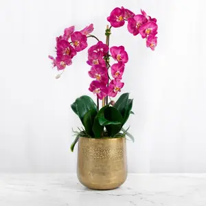 Artificial Orchid Arrangement | Tall Orchid Centerpiece