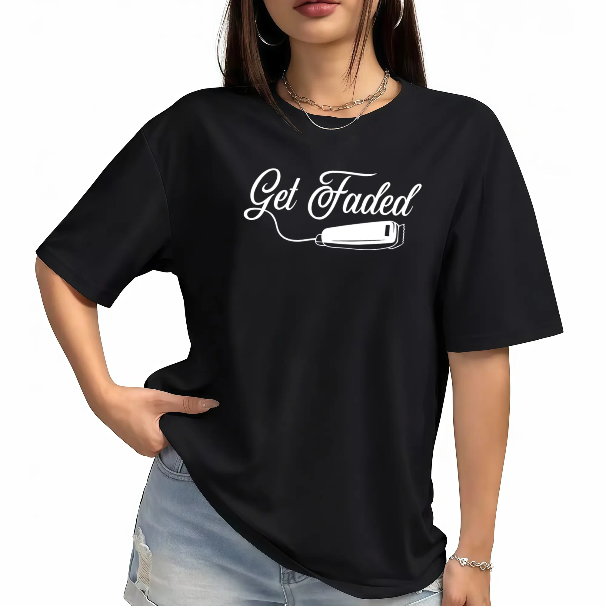 Barber T-Shirt, Barber TShirt, Barber Tee, Funny Barber T Shirt, Get Faded Shirt, Barber Shop Gifts, Vintage Barber, Barber Birthday Present