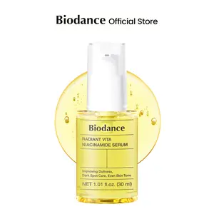 [Biodance Official] Radiant Vita-Mite Niacinamide SerumㅣDark Spot Correcting, 20% Niacinamide+Glutathione,  Korean Brightening Skincare, Discoloration, Hyperpigmentation, Anti-Aging, Probiotic Complex Ampoule | 1.01 fl. oz x 1 ea