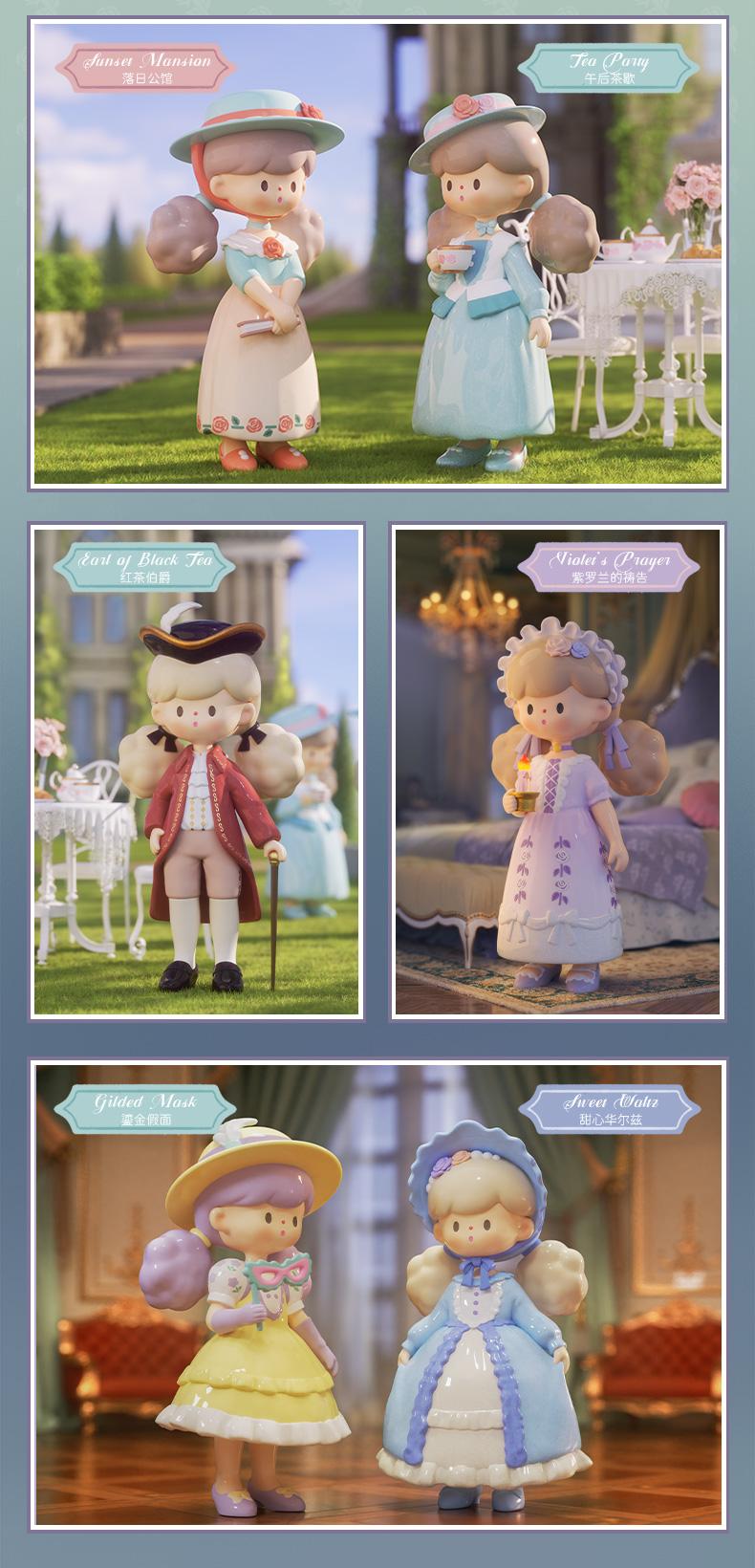 [FINDING UNICORN] 【Live Unboxing】Molinta Back to Rococo Series Blind Box Cute Figures Collectible Toys Birthday Gifts HQYM6A5XCX