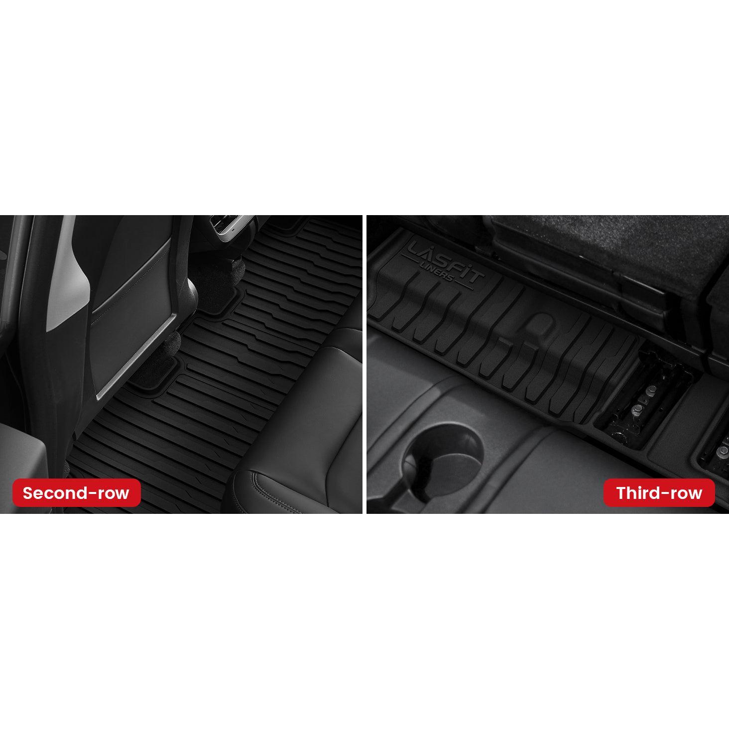 Lasfit fit for 2020-2025 Tesla Model Y Custom TPE Floor Mats or Cargo Mat