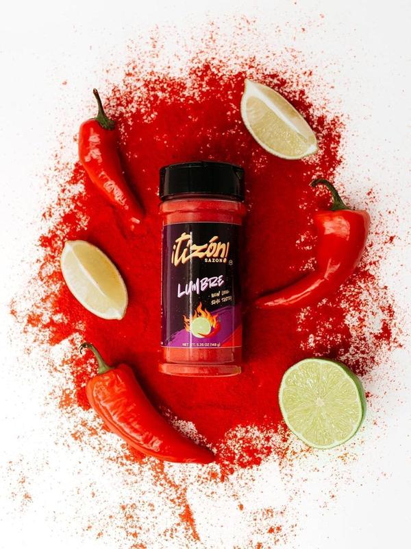 Tizon Lumbre Mexican Seasoning Powder, Fuego Flavor, Snack Seasoning for Popcorn, Chips, Nuts, Fruits
