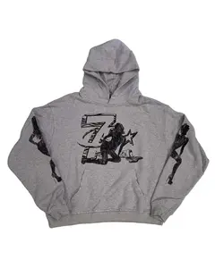 Triple Sevens Trap Logo Pullover Hoodie Grey