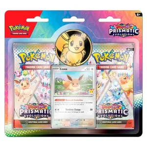 Pokemon Scarlet and Violet 8.5 Prismatic Evolutions 2-Pack Blister Pokemon USA
