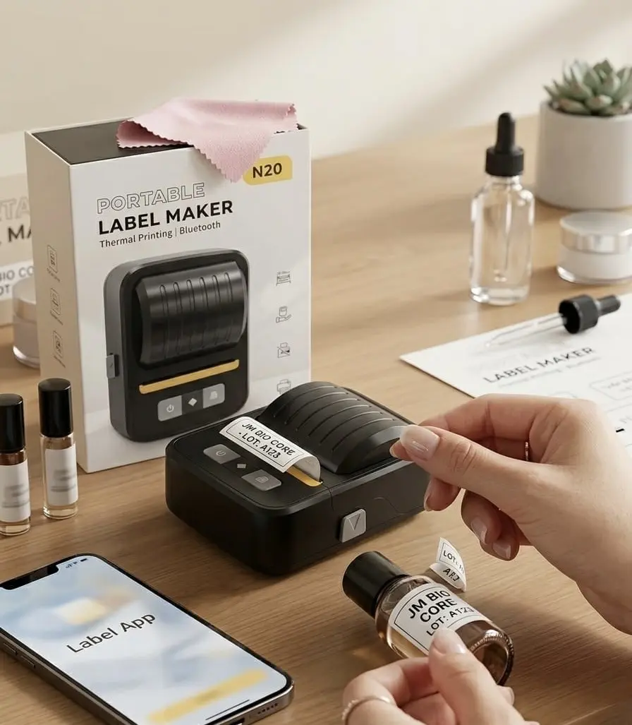 Portable label maker
