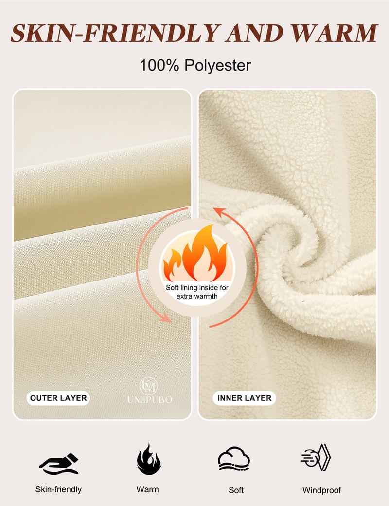 UMIPUBO Winter Jacket Women's Warm Fleece Lined Winter Coat Winter Parka Short Coat Puffer Jacket Hoodie with Hood for Teenage Girls