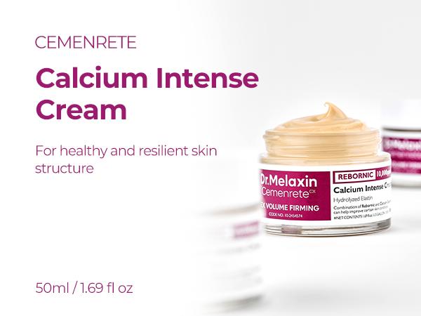 [Dr. Melaxin Official] Cemenrete Calcium Intense Cream | Anti-aging, Elasticity, Volume | Korean Cosmetic | 1.7 fl oz (50 ml)