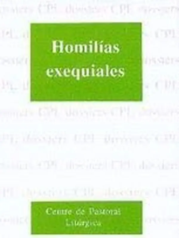 USED-Homilias exequiales by Centre de Pastoral Litúrgica (Paperback)