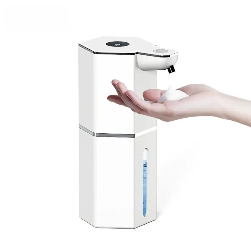 Touchless Bathroom Soap Dispenser – 360ml Sensor Liquid Hand Soap Pump, Water-Resistant Automatic Dispenser for Kitchen & Bathroom, Adjustable Soap Output, Easy Refill, Durable ABS Material, Hygienic Touch-Free Design, Perfect for Daily Hand Washing