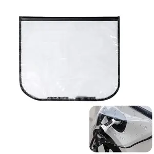 Magnetic EV Charger Port Cover, Waterproof Rain & Snow Guard with Transparent Window, All-Weather Protection for Steel-Bodied Electric Vehicles (Outdoor Use)