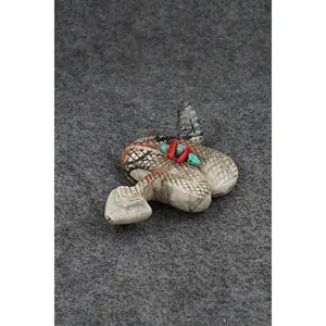 Rattlesnake Zuni Fetish Carving - Paulette & Farlan Quam