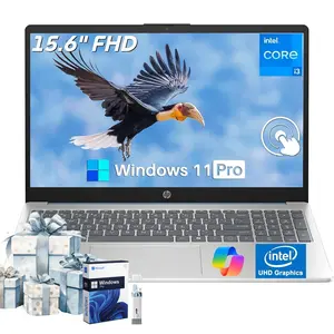 2025 HP 15.6" Touch Laptop, Intel i3-1315U Up to 4.5GHz, Win 11 Pro, Copilot,up to 32GB RAM, 512GB SSD, Bundle Accessory,Suit for Business&Student