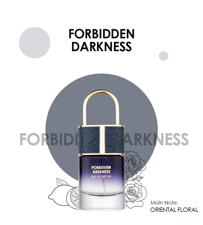 LONKOOM FORBIDDEN DARKNESS FIERY CHARM PINK TEMPTATION EAU DE PARFUM 50ML Long lasting fragrance for women and men Perfume Ambers Tuberose