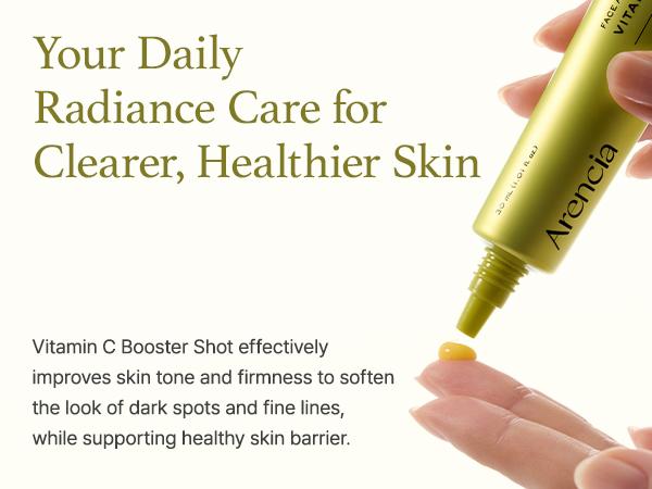 Booster Shot Skin Renewal Duo - Vitamin C & Retinal for Day And Night Brightening, Pore Minimizing, Moisturizing, and Fades Dark Spots | 1.01 fl oz + 1.01 fl oz Booster Shot Skin Renewal Duo - Vitamin C & Retinal for Day And Night Brightening, Pore Minimizing, Moisturizing, and Fades Dark Spots | 1.01 fl oz + 1.01 fl oz