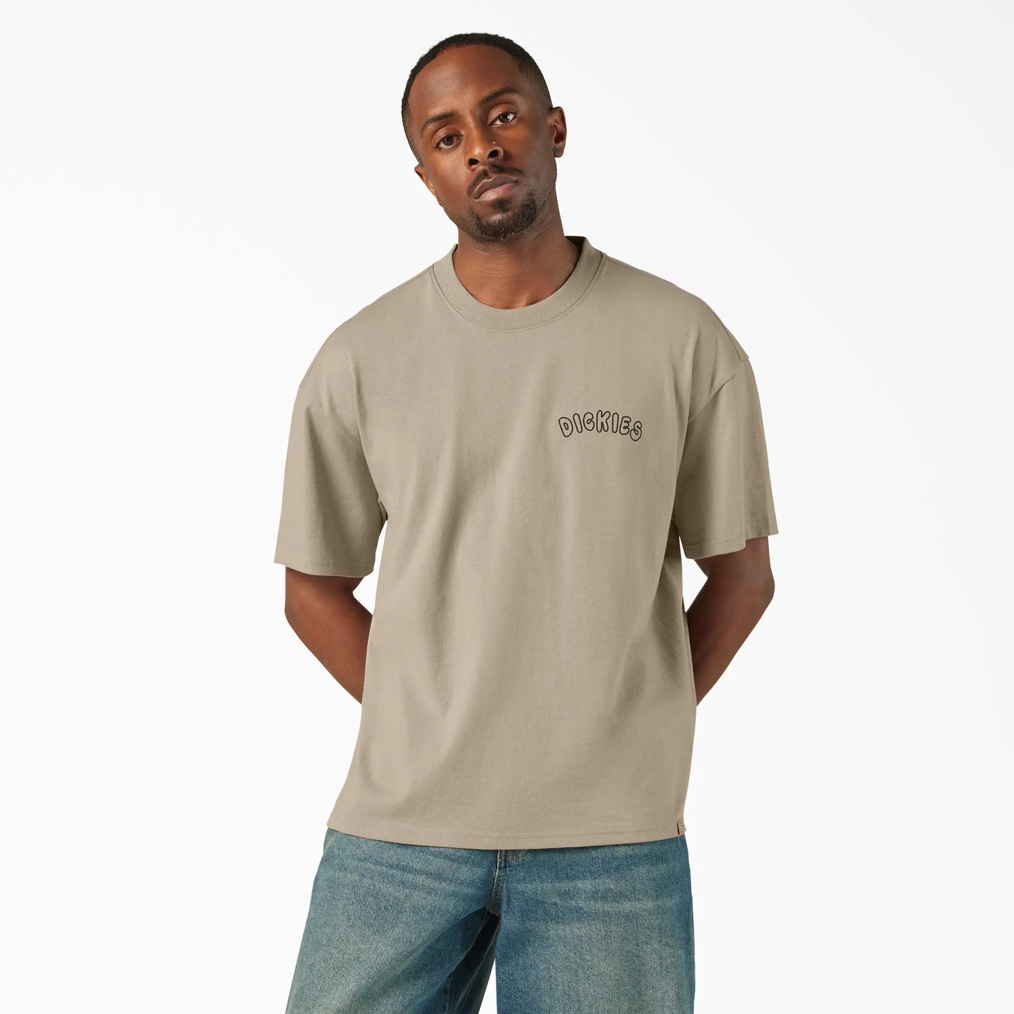 Dickies Decaturville T-Shirt,100% Cotton,Boxy Fit,Vintage Graphic,Back Print,Streetwear Style