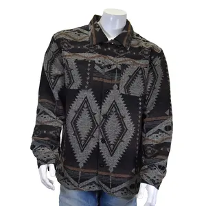 Men's Cowboy Hardware Brown "Aztec Wool" Jacket
