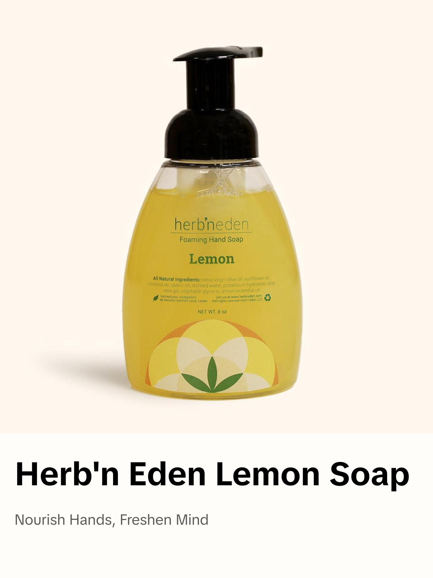 Lemon Foaming Hand Soap