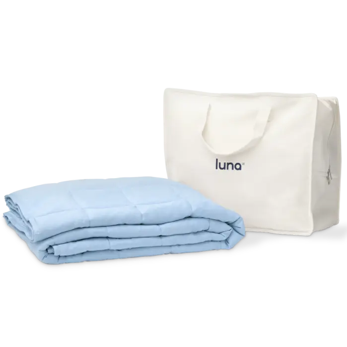Luna Luxe Kids Bamboo Weighted Blanket - Perfect for Sleep and Stress Relief