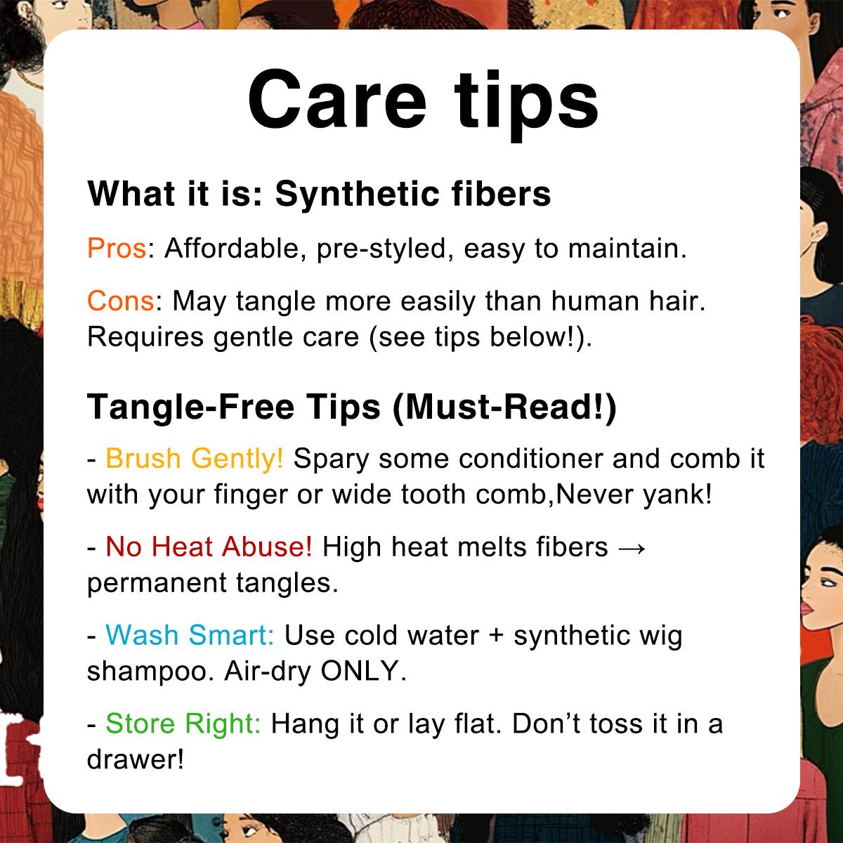 13x6 Curly Wig Wear And Go Glueless Wig Pre-Plucked Synthetic Lace Front Wig Pre-Cut Afro Kinky Layred Wig With Natural Hairline 18 Inch