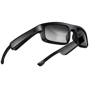 Smart Glasses Polarized Bluetooth Sunglasses with Speaker Voice Assistant Open Ear UV Protection Outdoor Audio Glass