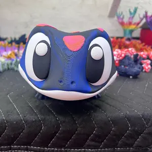 Jumbo Articulated Gecko – 3D Printed Flexible Gecko Desk Toy