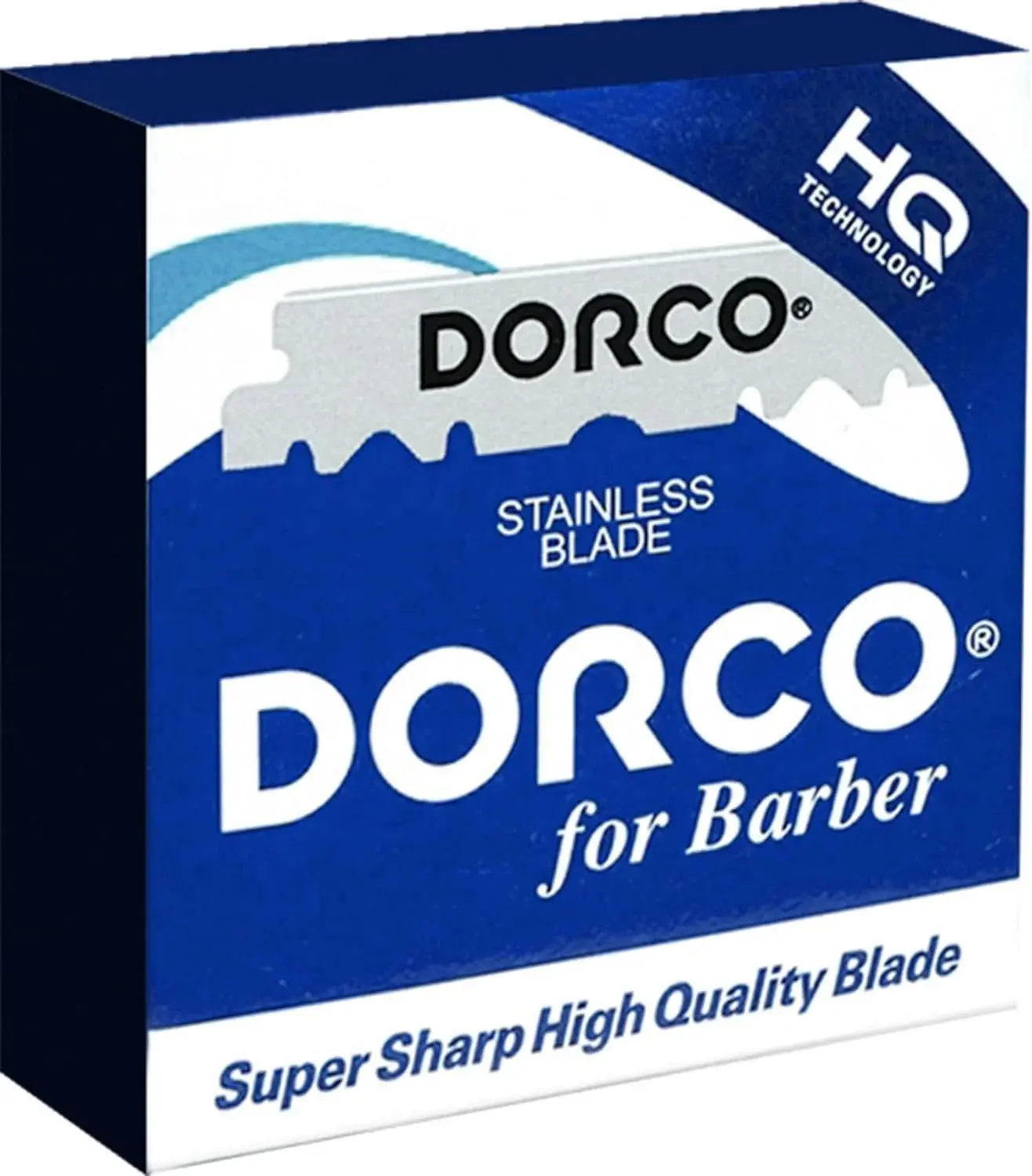 DORCO for Barber Single Edge Stainless Steel Razor Blades 100 Count