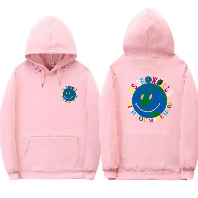 Street plus fleece hooded sweater