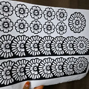 Henna Stencils Feet Set for Temporary Henna Designs Feet Palm & Fingers Easy Apply Remove Elegant Temporary Henna Stickers - Applicable