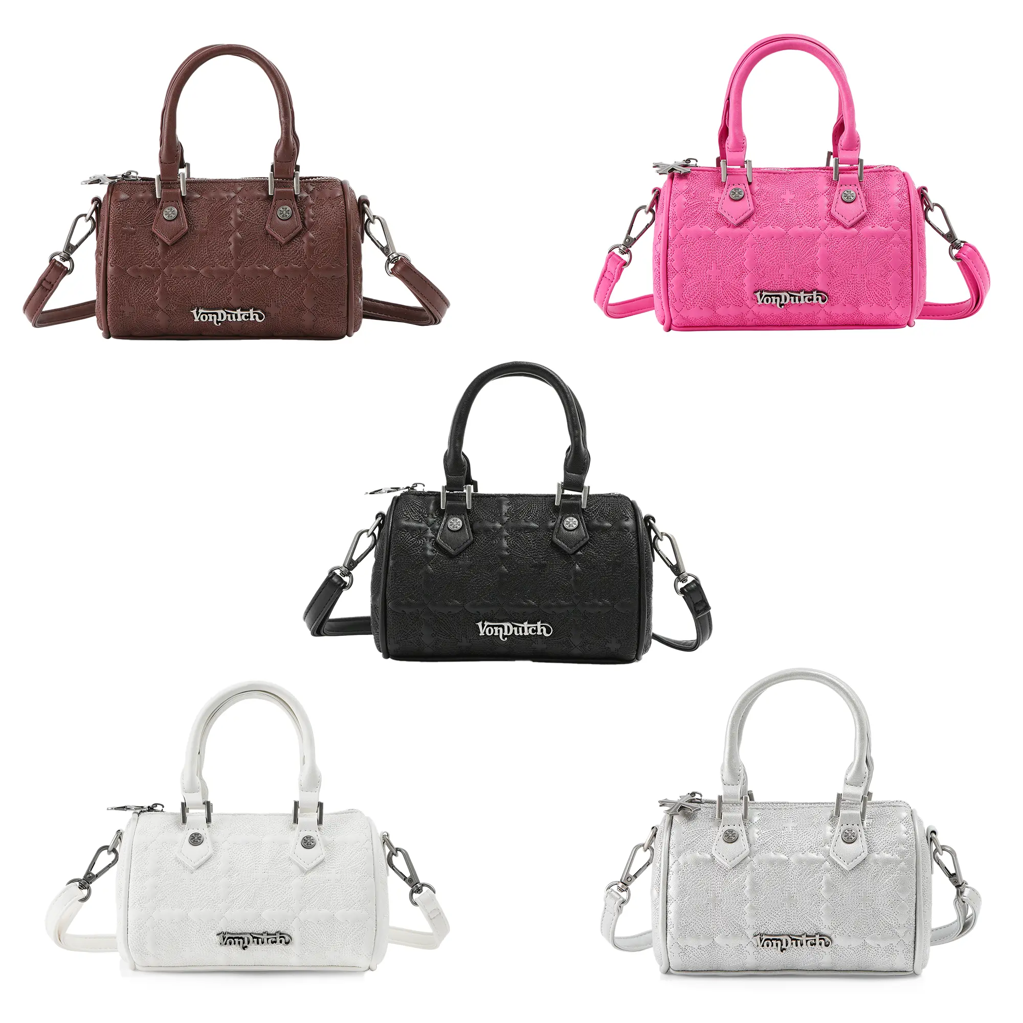 Von Dutch Embroidered Hanna Chopper Bags-Full Collection