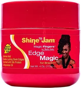 Ampro Shine-n-Jam Magic Fingers Edge by for Women - 4 oz Gel
