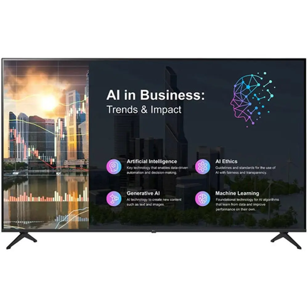 LG PK640S Series 75" UHD 4K HDR Commercial Signage TV
