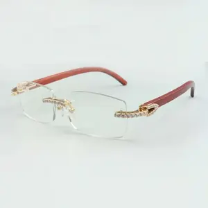 CZ Wooden Frames Clear Lens