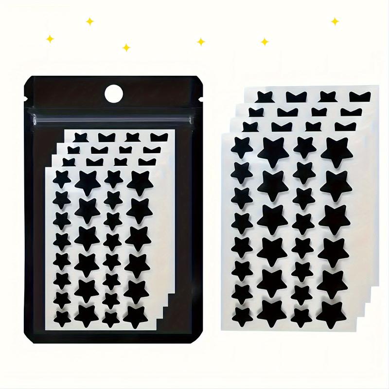 Star Shape Concealer Stickers, acne patches，Suitable for Holiday Party Concealer and Decoration, Face Painting Makeup Party Supplies