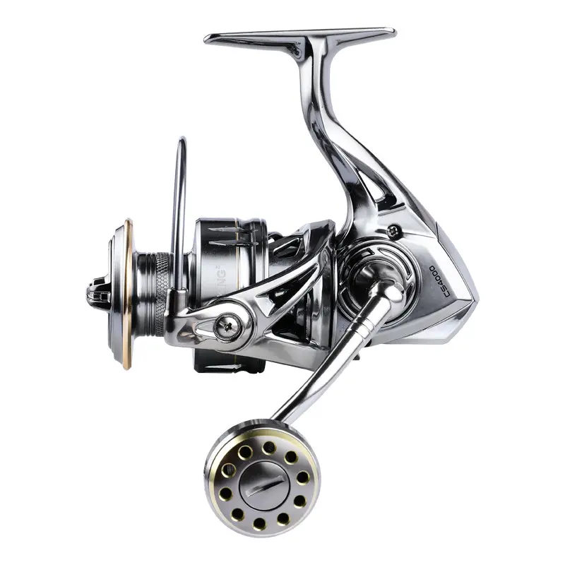 Bear King New Caesar Full-Sealed Saltwater Spinning Reel, Smooth Fishing Tackle for Sea Fishing, Surf Casting, Smooth Fishing Reel