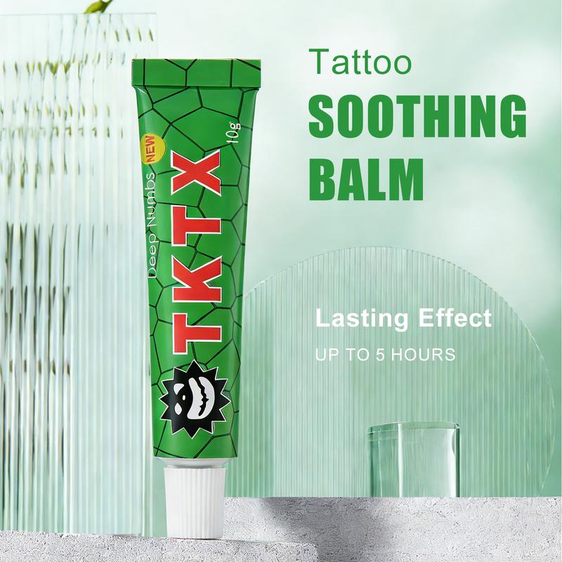 New style 80％TKTX Tattoo External Cream, Relief Cream for Tattoos, Waxing, Microneedling, Lecithin External Cream(10g) Cosmetic. Soreness Itching
