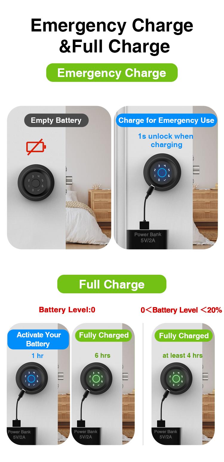 GHome Smart 4-in-1 Fingerprint Door Knob with Keypad, Biometric Smart Knob and App Control, Keyless Entry Door Lock with Password Function | TikTokShopBlackFriday GHome Smart 4-in-1 Fingerprint Door Knob with Keypad, Biometric Smart Knob and App Control, Keyless Entry Door Lock with Password Function | TikTokShopBlackFriday