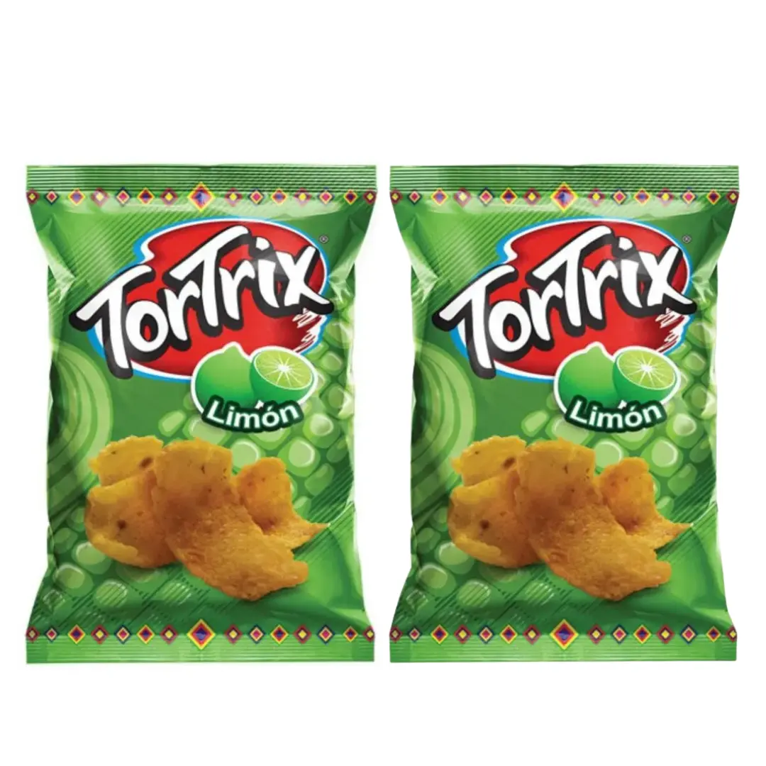Tortrix - Lemon Corn Chips de Guatemala - 180g per bag - 2 PACK