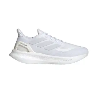 adidas Womens Pureboost 5 Running Sneakers Shoes - White adidas Womens Pureboost 5 Running Sneakers Shoes - White