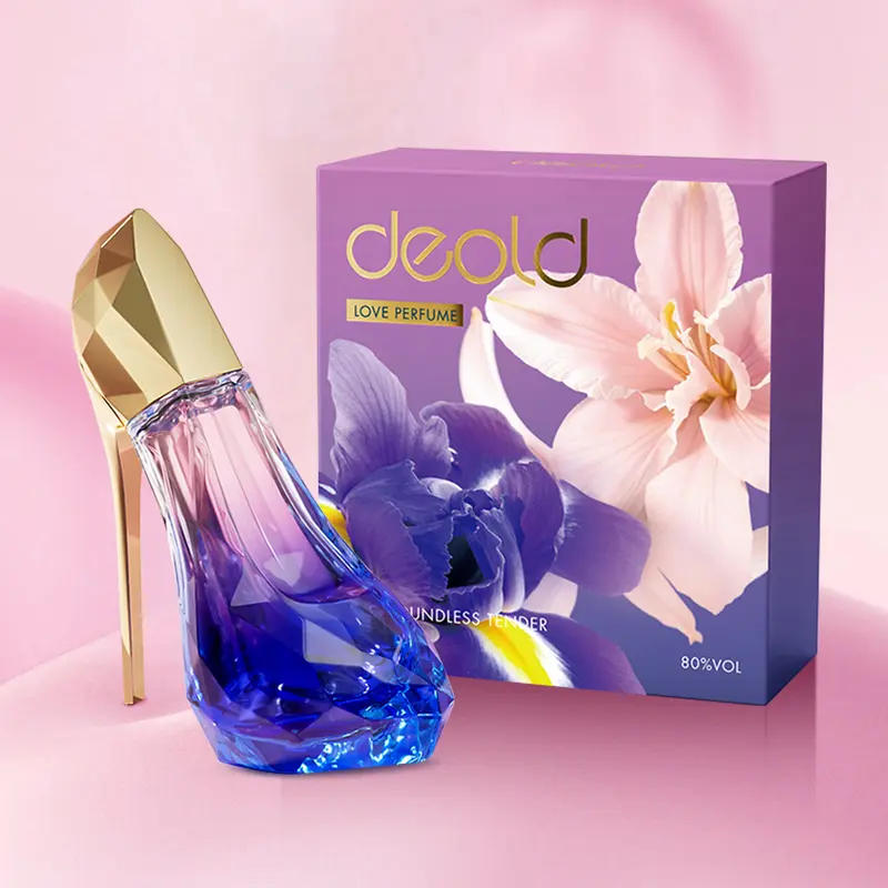 Women's Alcohol-Containing EDP Liquid Fragrance - 1.01 fl oz (1 to 1.9 fl oz Range), Self Boundless High Heel Shoes Scent, Wooden Flower & Fresh Fragrant Flowers Tone, for Adults' Versatile Daily & Travel Use, Holiday Gift Option