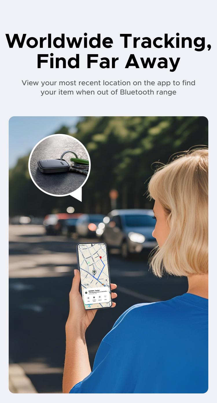 UGREEN FineTrack S 2-Pack Bluetooth Tracker Tags Work with Samsung SmartThings APP (Samsung Only), 550-Days Replaceable Battery Item Finder Smart Tag for Key Luggage Passport，TikTokShopBlackFriday ,TikTokShopHolidayHaul