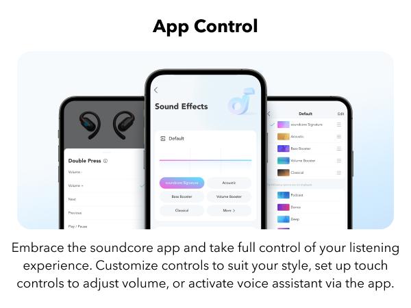 [Refurbished]soundcore by Anker V30i, Open-Ear Headphones, Ultra-Comfort, Lightweight Design, Snug Fit, Ergonomic Ear Hooks, Robust Bass, 36H Playtime, Bluetooth 5.3, App Control, Clear Calls, Wireless Earbuds #tiktokshopsummersale