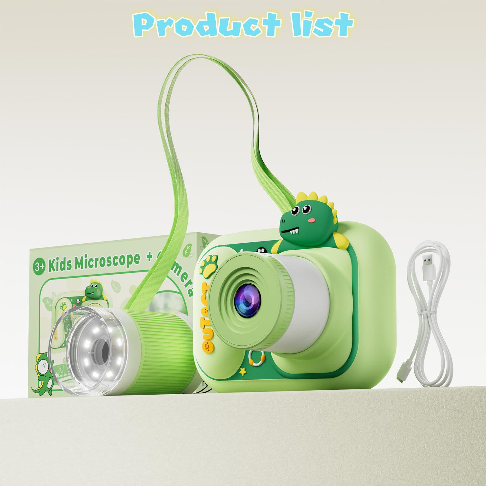 Handheld Mini Children's Microscope with Camera Function, High-Definition Pixels, a high-end product focused on children's entertainment and intellectual development, a toy for kids, a birthday and Christmas gift that kids will love.