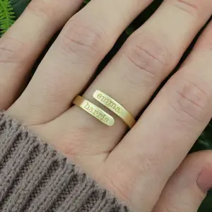Custom Name Ring