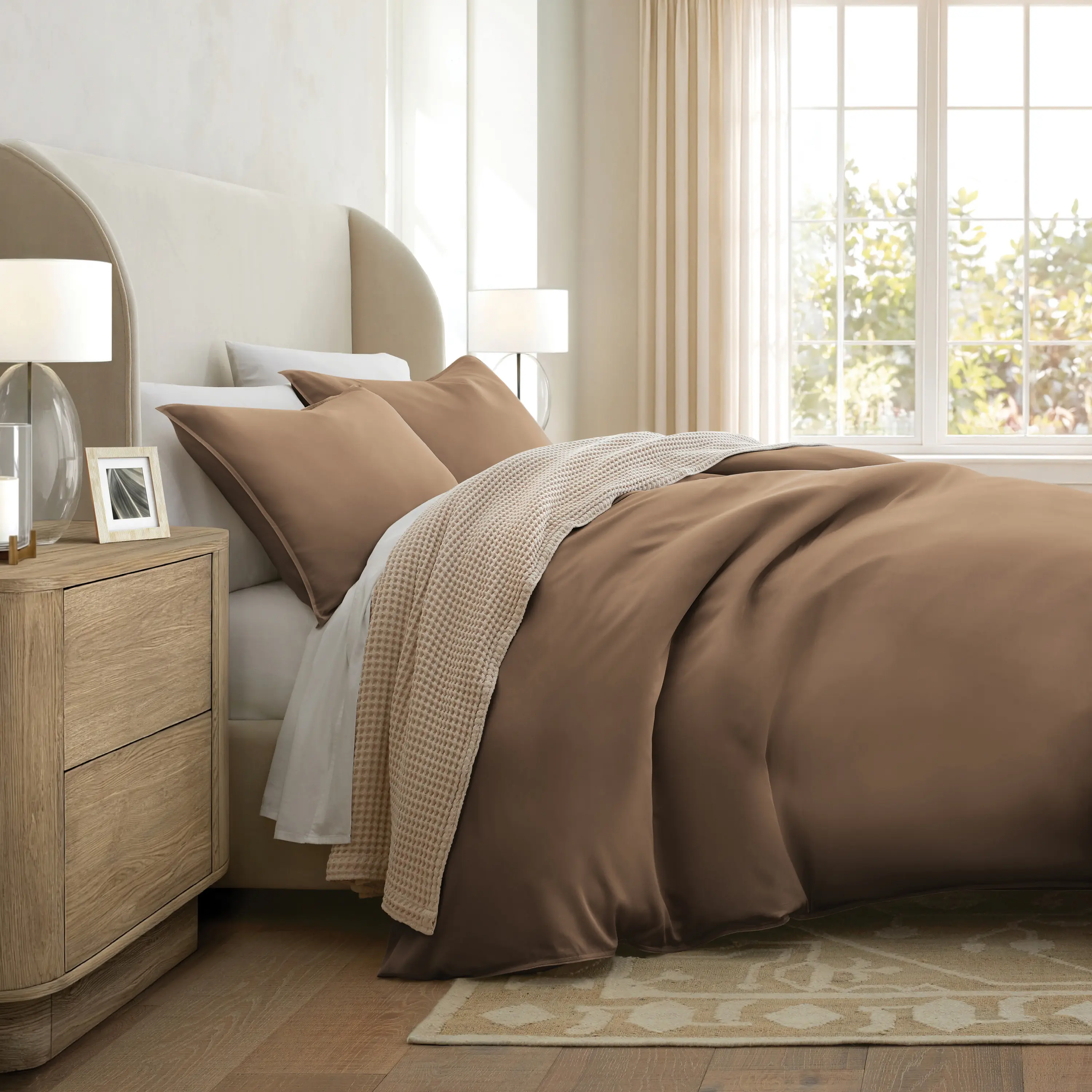 3-Piece Bamboo Duvet Cover Set