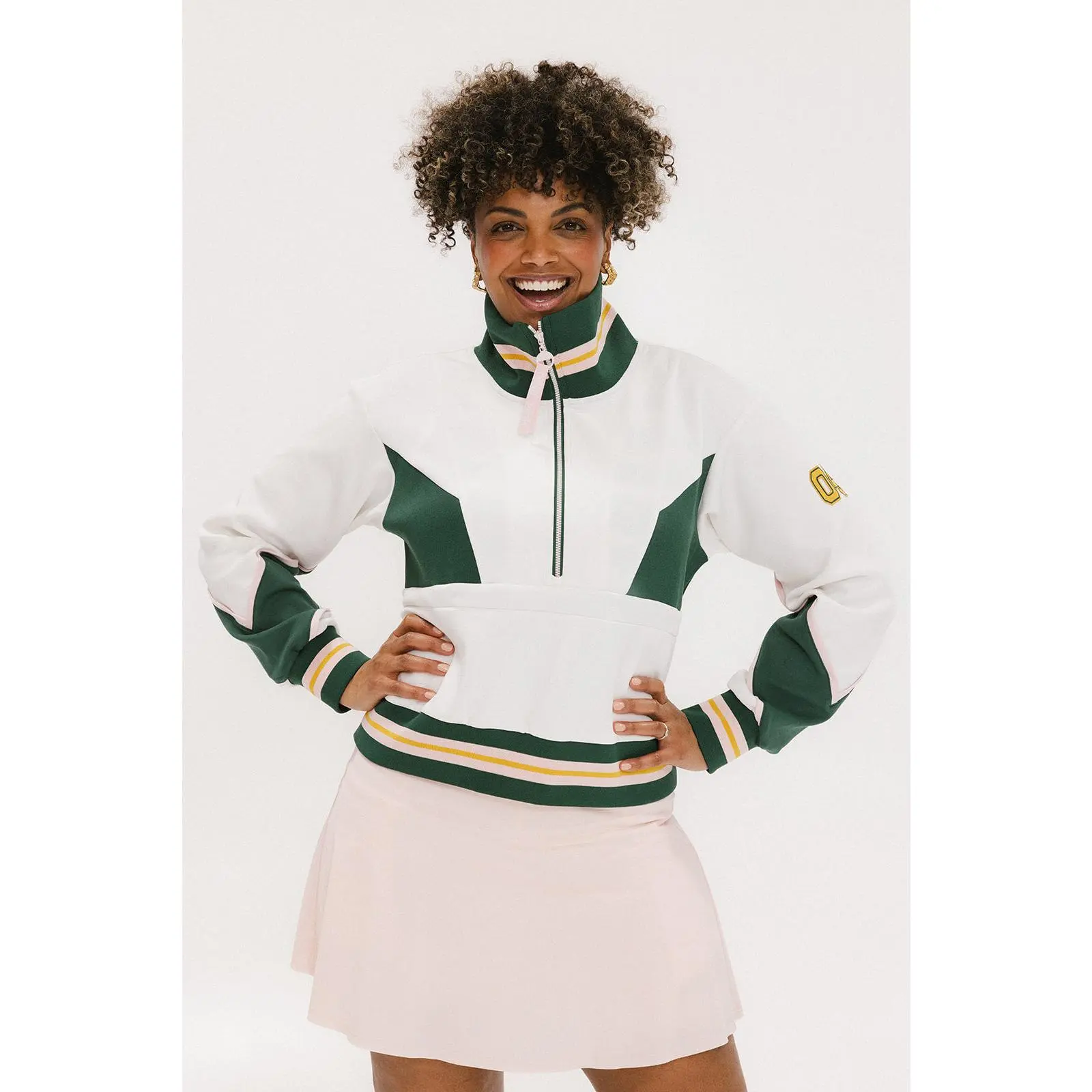 Vonn Half Zip - White