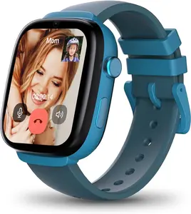 EIOTCLUB Kids Smart Watch | 4G LTE Video Call & GPS Tracker | School Mode & Safe Zones | SOS Button & Parental Controls, Task & Mood Log | Children Smartwatch IP68, for Ages 4-12(for US)